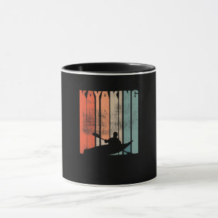 Kanufahren Kanusport Retro Tasse
