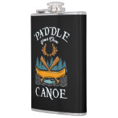 Kanufahren - Paddeln Sie Ihre eigene Kanufahrt Flachmann (Links)