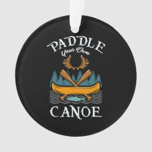 Kanufahren - Paddle Dein Eigenes Kanu Ornament