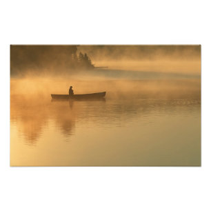 Kanufahrer, Algonguin Park, Ontario, Kanada. Fotodruck