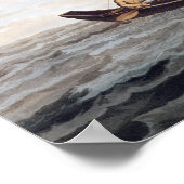 Kanufahrer von Otaheite Poster (Ecke)