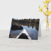 Kanufahrt auf der Seekarte Karte (Gelbe Blume)