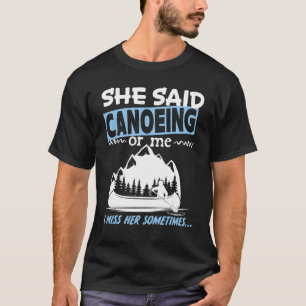 Kanufahrt für Single Männer geschieden Männer T-Shirt