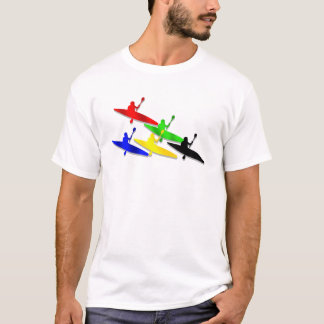 Kanufahrt Kyaking Kanu Kajak Wassersport T-Shirt
