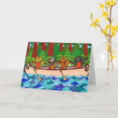 Kanukatzen Karte (Gelbe Blume)