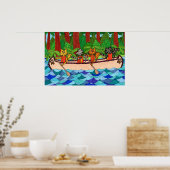 Kanukatzen Poster (Küche)