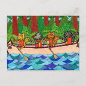 Kanukatzen Postkarte (Vorderseite)