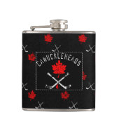 Kanuköpfe Offiziell Flachmann (Vorderseite)