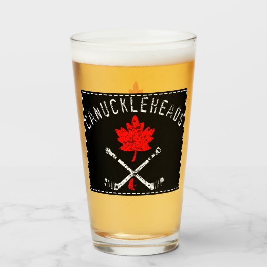 Kanuköpfe Offiziell Glas (Rückseite (gefüllt))