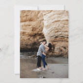Kanuparchen-Hochzeit Save The Date (Rückseite)