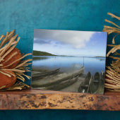 Kanus am Strand, Antananarivo, Madagaskar Fotoplatte (Seite)
