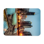 Kanus am Strand von Oak Street ein wenig nach Sonn Magnet (Horizontal)