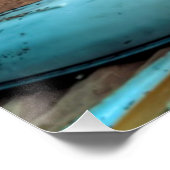 Kanus am Strand von Oak Street ein wenig nach Sonn Poster (Ecke)