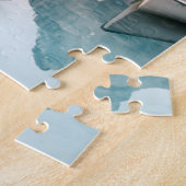 Kanus auf dem Moraine Lake Banff National Park Kan Puzzle (Seite)