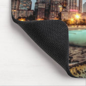 Kanus auf Eichen-Straße setzen wenig nach Mousepad (Ecke)