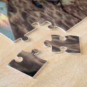 Kanus auf Eichen-Straße setzen wenig nach Puzzle (Seite)