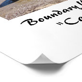 Kanus bei Portage-BWCA Poster (Ecke)