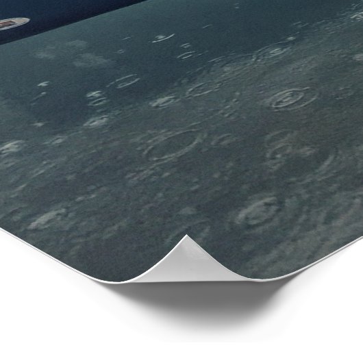 Kanus in Moraine Poster (Ecke)