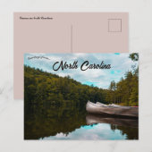 Kanus in North Carolina Postkarte (Vorne/Hinten)