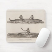 Kanus, Oonalashka, Alaska Mousepad (Mit Mouse)