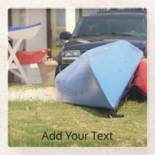 Kanus und Kajaks von Shirley Taylor Glasuntersetzer