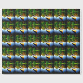 Kanuschönheitsfrieden und -freude geschenkpapier (Flach)