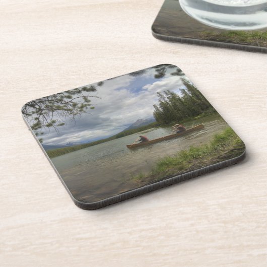 Kanusee Getränkeuntersetzer (Linke Seite)