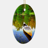 Kanuwasserfrieden und -freude keramikornament (Rechts)