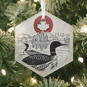 Kanuwege Hex Ornament 2023 Aus Glas