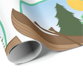 Kanuzirkel Geschenkpapier (Rolleneckpunkt)