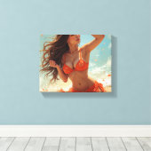 Kanvas (C.C.) Leinwanddruck (Insitu (Holzboden))