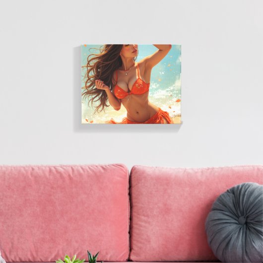 Kanvas (C.C.) Leinwanddruck (Insitu (Wohnzimmer))