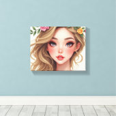 Kanvas (C.C.) Leinwanddruck (Insitu (Holzboden))