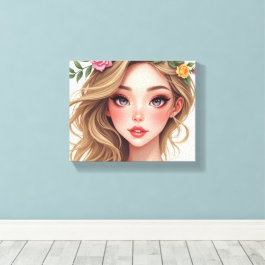 Kanvas (C.C.) Leinwanddruck (Insitu (Holzboden))