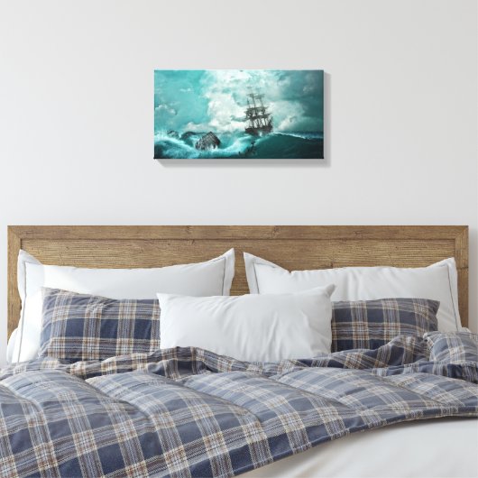 Kanvas (Glanz) Leinwanddruck (Insitu (Schlafzimmer))