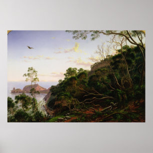 Kanzel-Felsen nahe Melbourne Poster