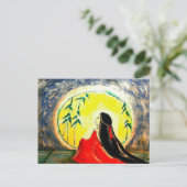 Kanzhu Postkarte (Stehend Vorderseite)