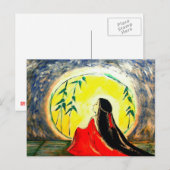Kanzhu Postkarte (Vorne/Hinten)