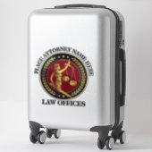 Kanzlei für Sonderschnitt Vinyl Sticker (Koffer)