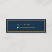 Kanzlei Mini Visitenkarte (Rückseite)