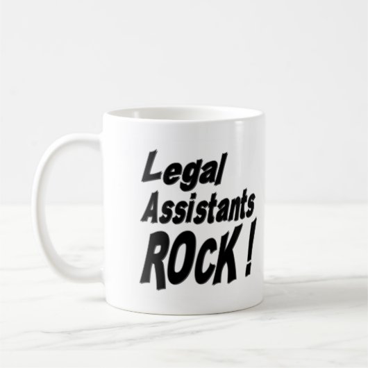Kanzleiassistent-Felsen! Tasse (Links)