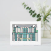 Kanzleramt in Berlin Postkarte (Stehend Vorderseite)
