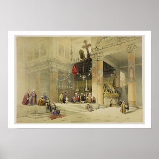 Kanzlerin der Kirche St. Helena, Platte 87 von Poster (Vorne)