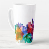 Kaohsiung City Skyline Milchtasse (Linke Ecke)