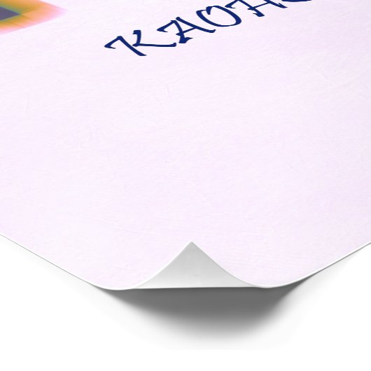 Kaohsiung City Skyline Poster (Ecke)