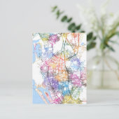 Kaohsiung City Taiwan Karte (Stehend Vorderseite)