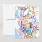 Kaohsiung City Taiwan Karte (Vorne/Hinten)