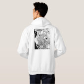 Kaohsiung City Taiwan Map Hoodie (Schwarz voll)