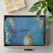 "Kaori of Tides" - Ein Ozeanportrait Seidenpapier (Geschenk)