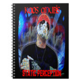 Kaos Anubis Static Perception-Notebook Notizblock (Vorderseite)